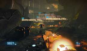 A screenshot from the game Bulletstorm: Full Clip Edition.