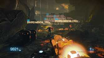 A screenshot from the game Bulletstorm: Full Clip Edition.