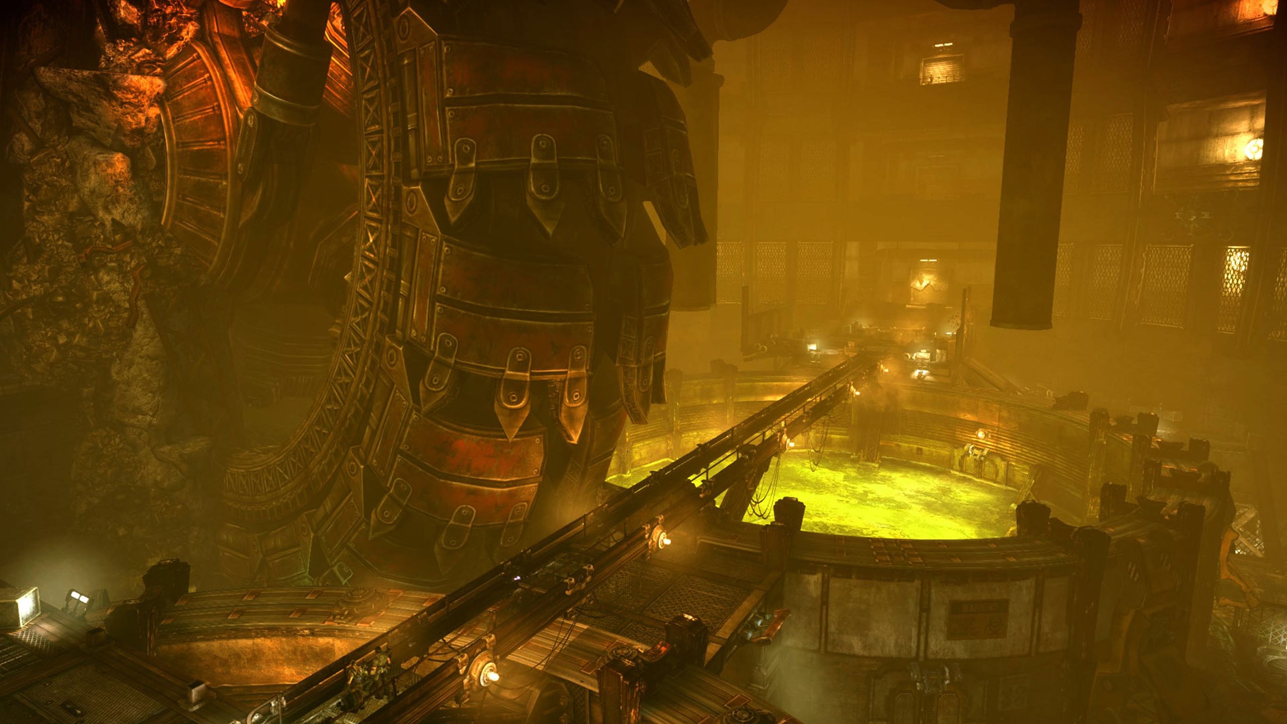 A screenshot from the game Bulletstorm: Full Clip Edition.