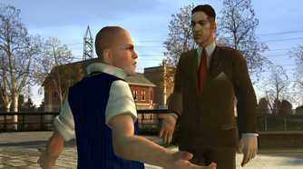 A screenshot from the game Bully.