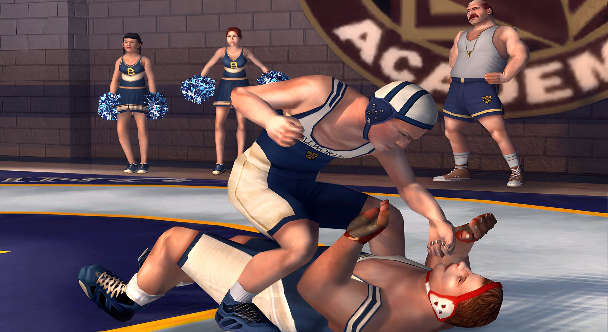 A screenshot from the game Bully.