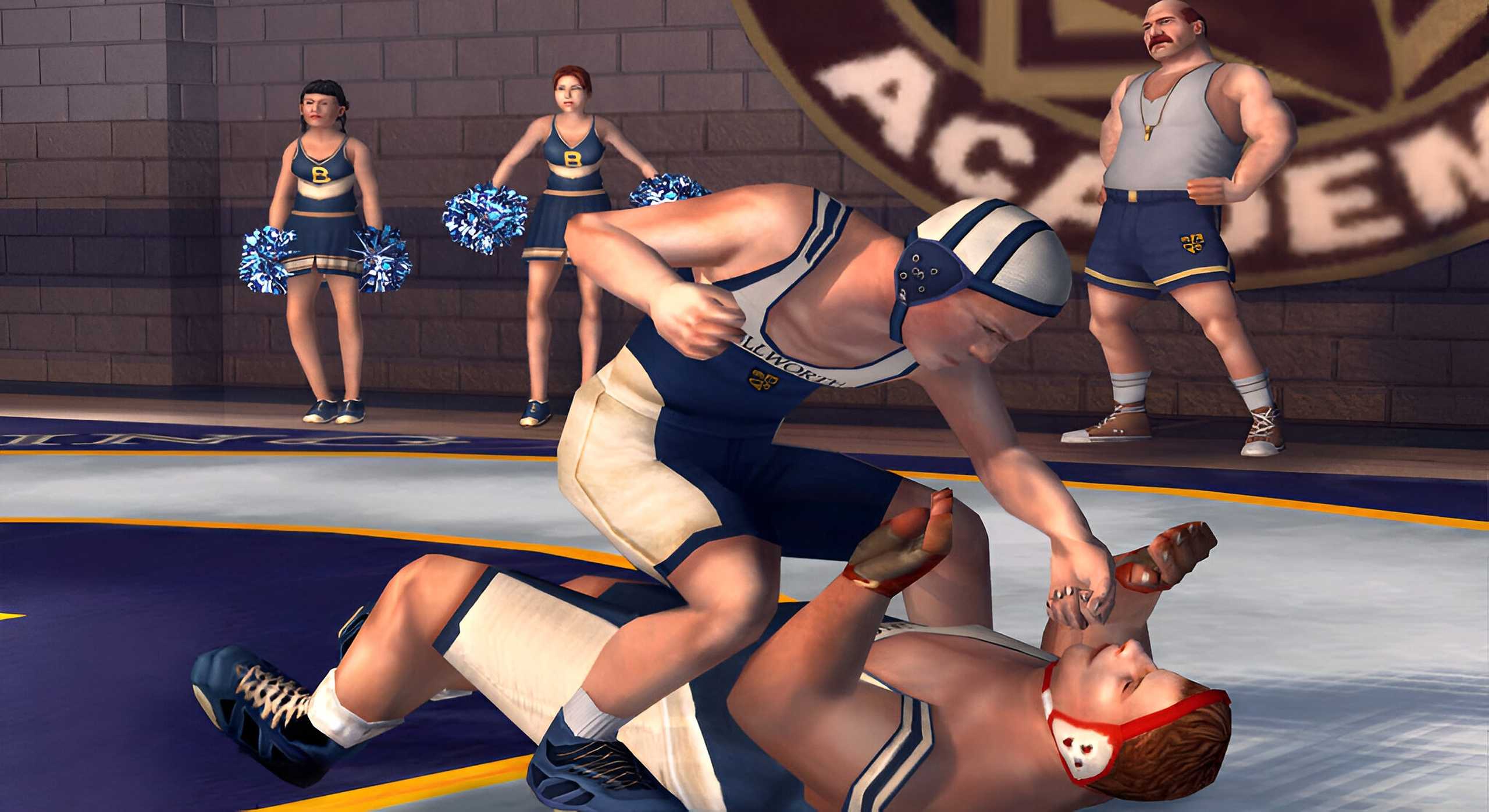 A screenshot from the game Bully.
