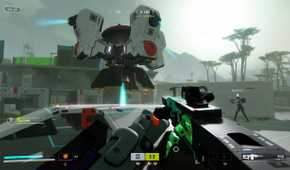 A screenshot of gameplay from Bungie's upcoming game, Marathon.
