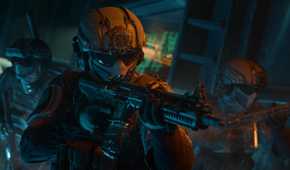 A masked soldier in Black Ops 7
