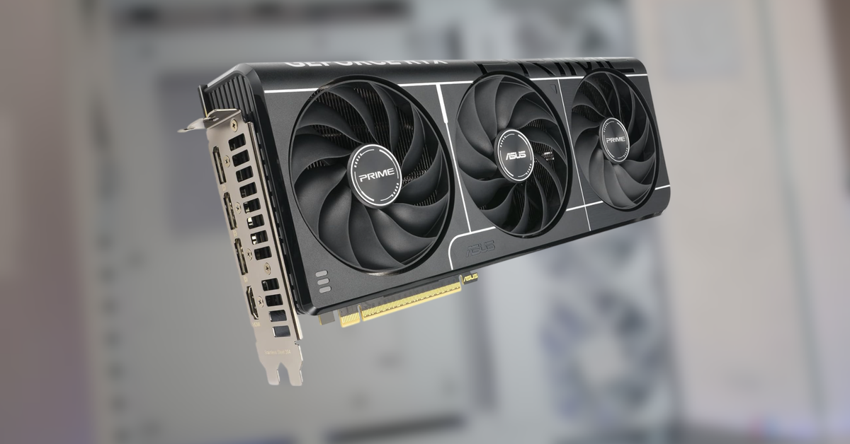 Save on the Asus Prime GeForce RTX 5070 graphics card as it drops