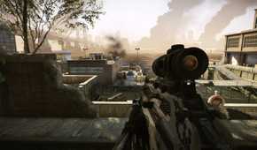 A screenshot from Crysis 2.