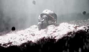 The nanosuit's helmet in Crysis 4.