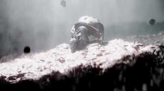 The nanosuit's helmet in Crysis 4.