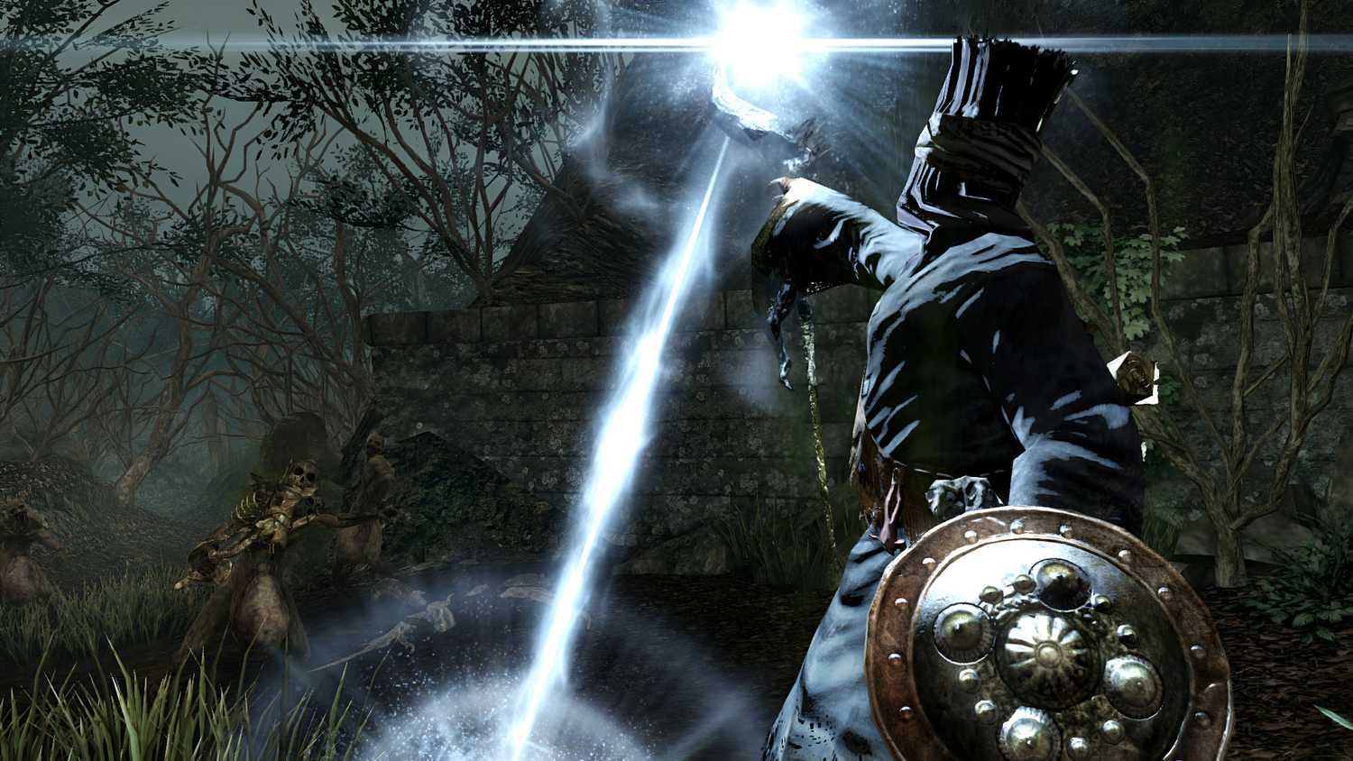 A mage in Dark Souls II.
