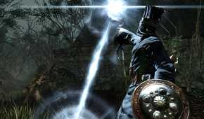 A mage in Dark Souls II.