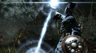 A mage in Dark Souls II.