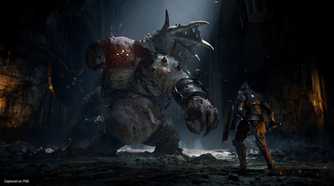 A mutated gargoyle in Demon's Souls.