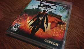 The disc edition of DMC: Devil May Cry for the PlayStation 3.