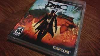 The disc edition of DMC: Devil May Cry for the PlayStation 3.