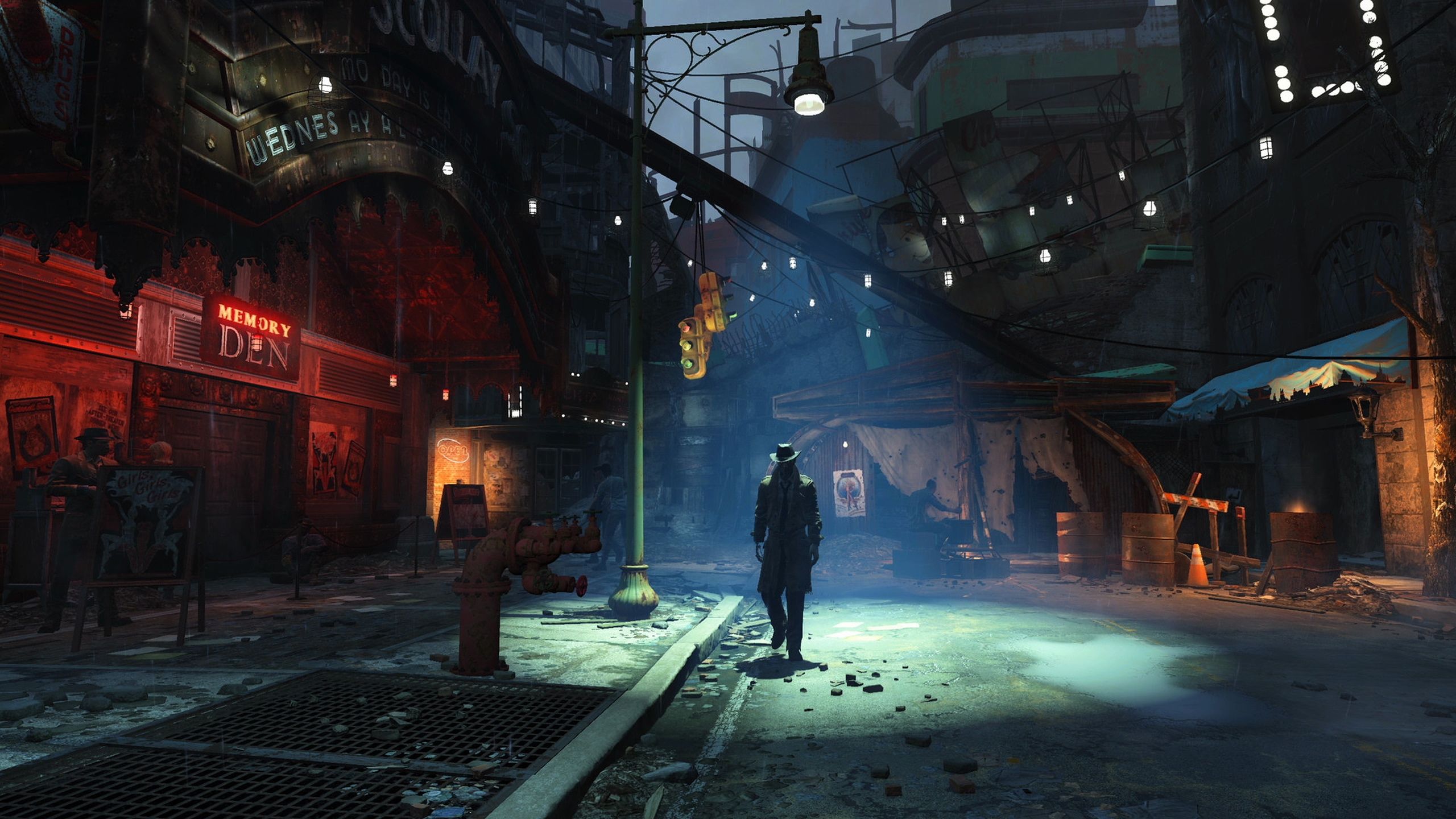 The mysterious stranger in Fallout 4.