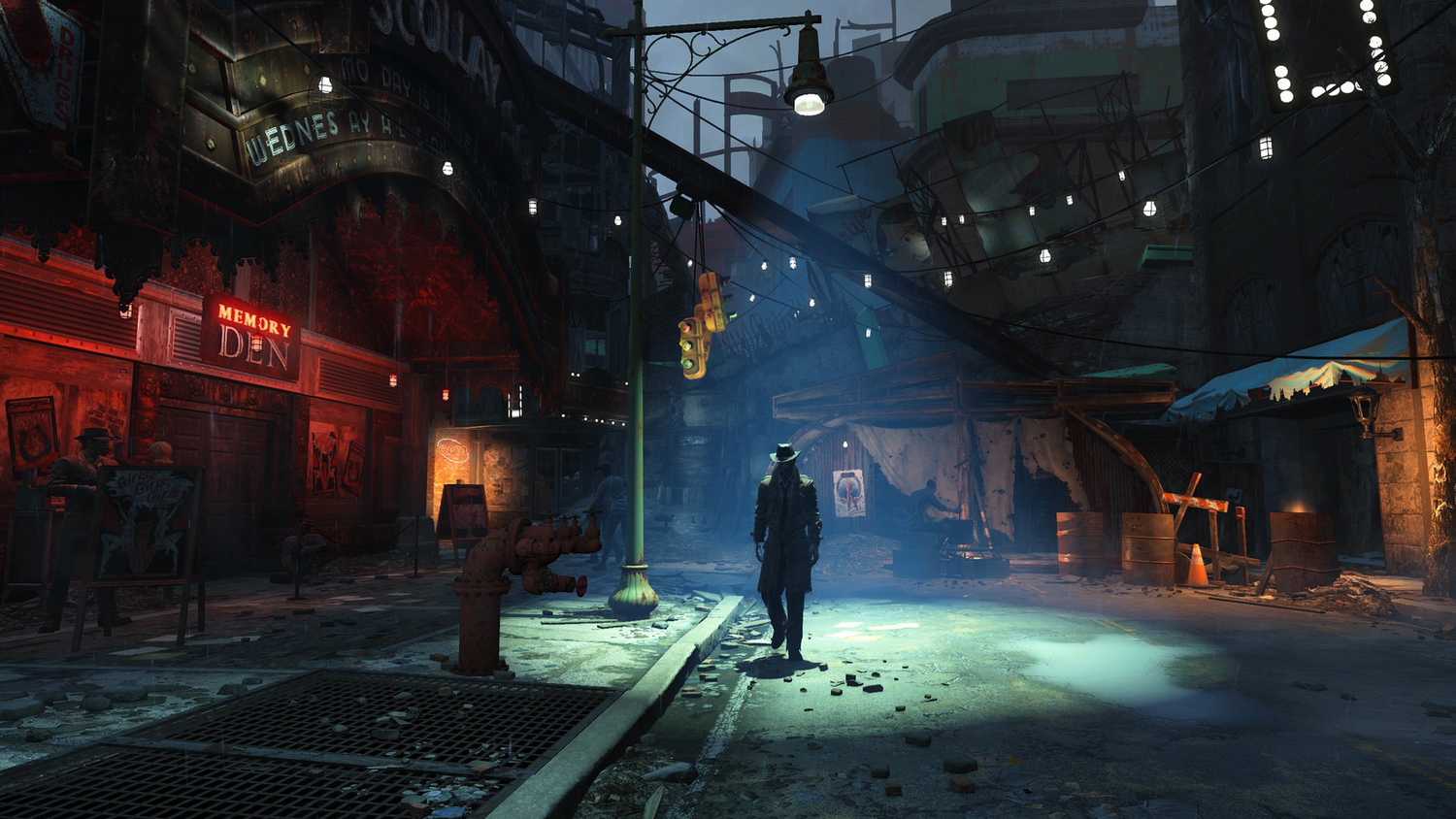 The mysterious stranger in Fallout 4.