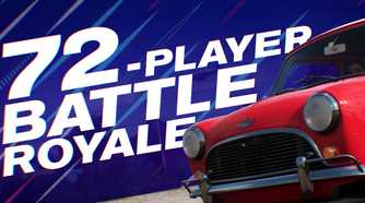 Battle Royale announcement in Forza Horizon.