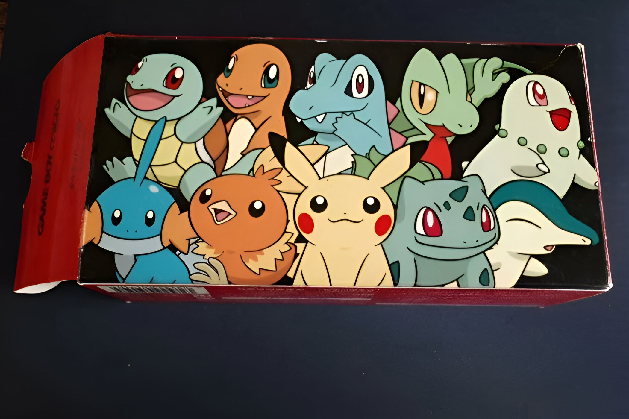 The box of a Game Boy Micro from the Japan Pokemon Center.