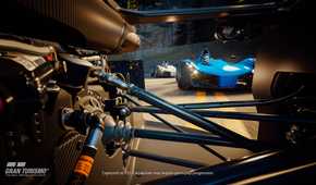A mid-race screenshot from Gran Turismo on the PlayStation 5.