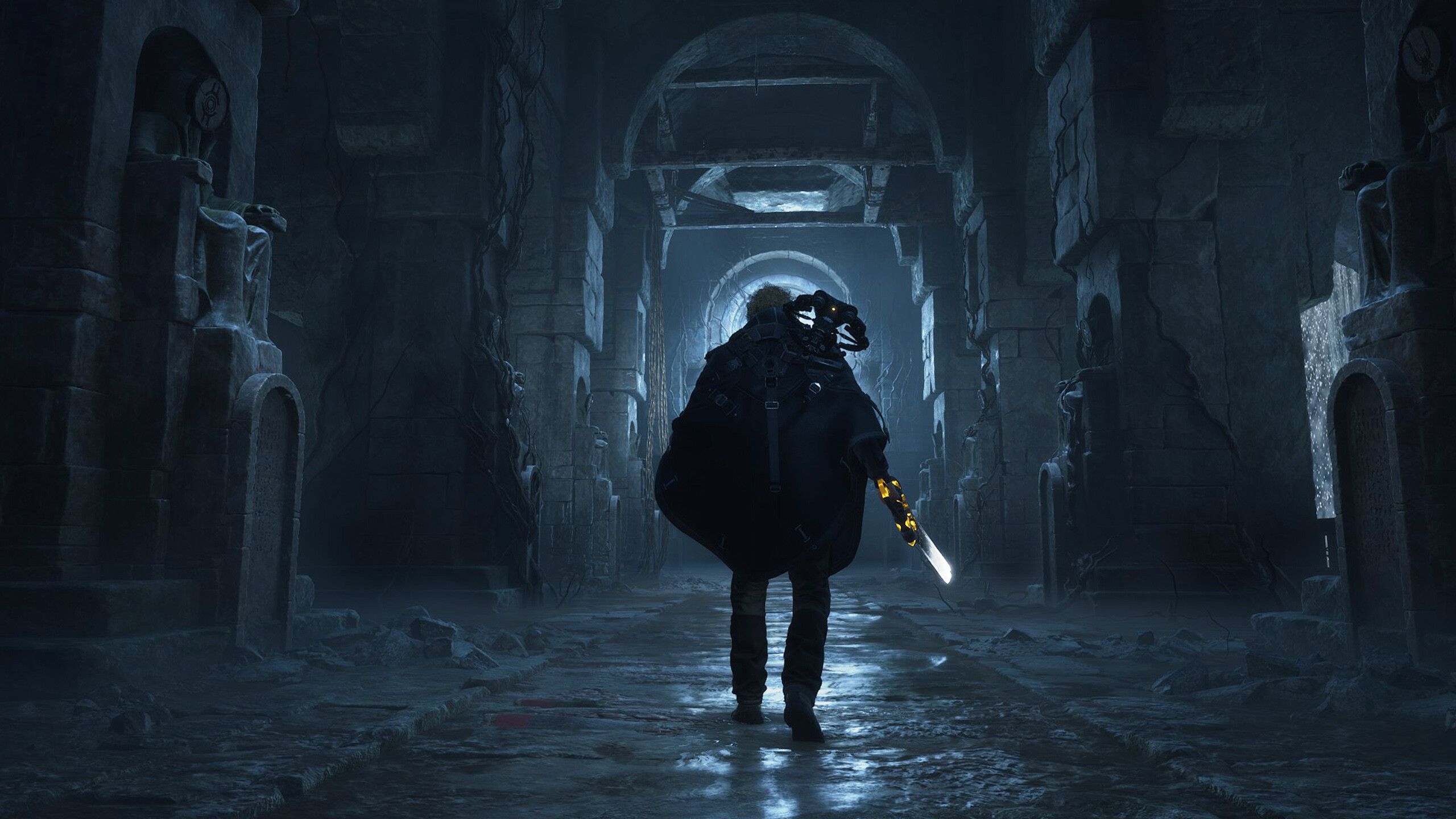 The protagonist in a dungeon in Hell is Us.