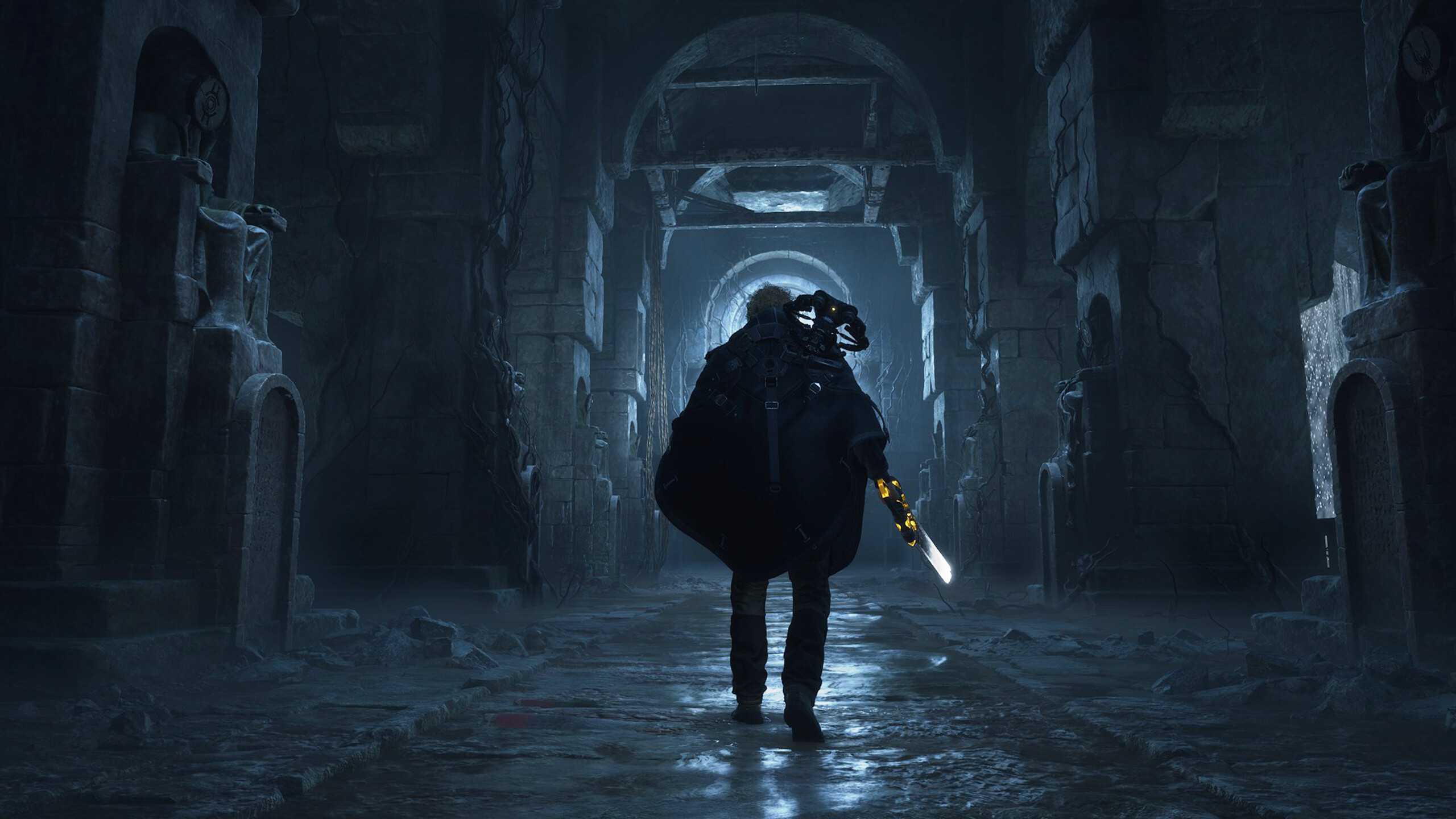 The protagonist in a dungeon in Hell is Us.