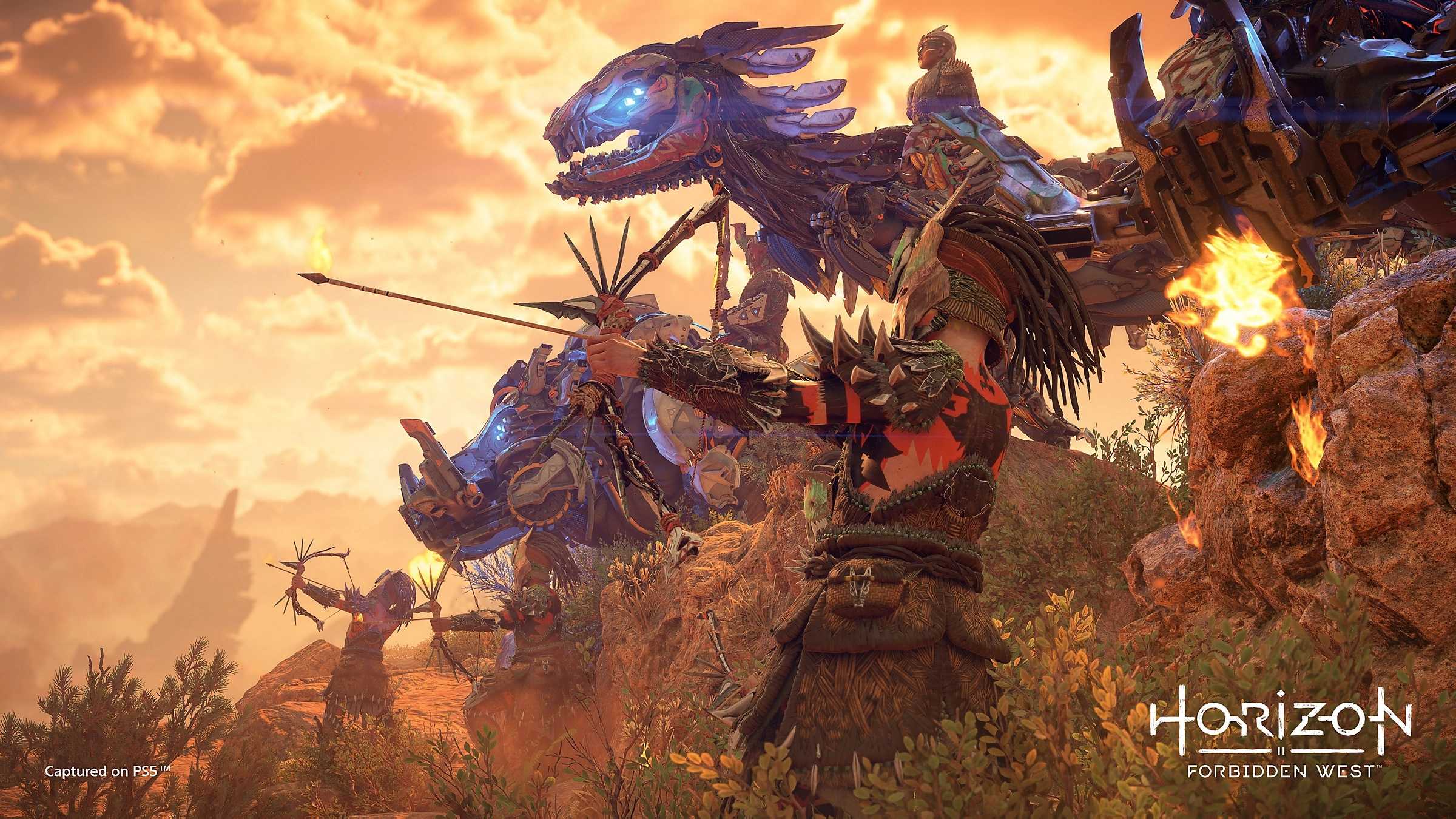 A screenshot from Horizon Forbidden West.
