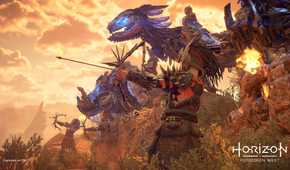A screenshot from Horizon Forbidden West.