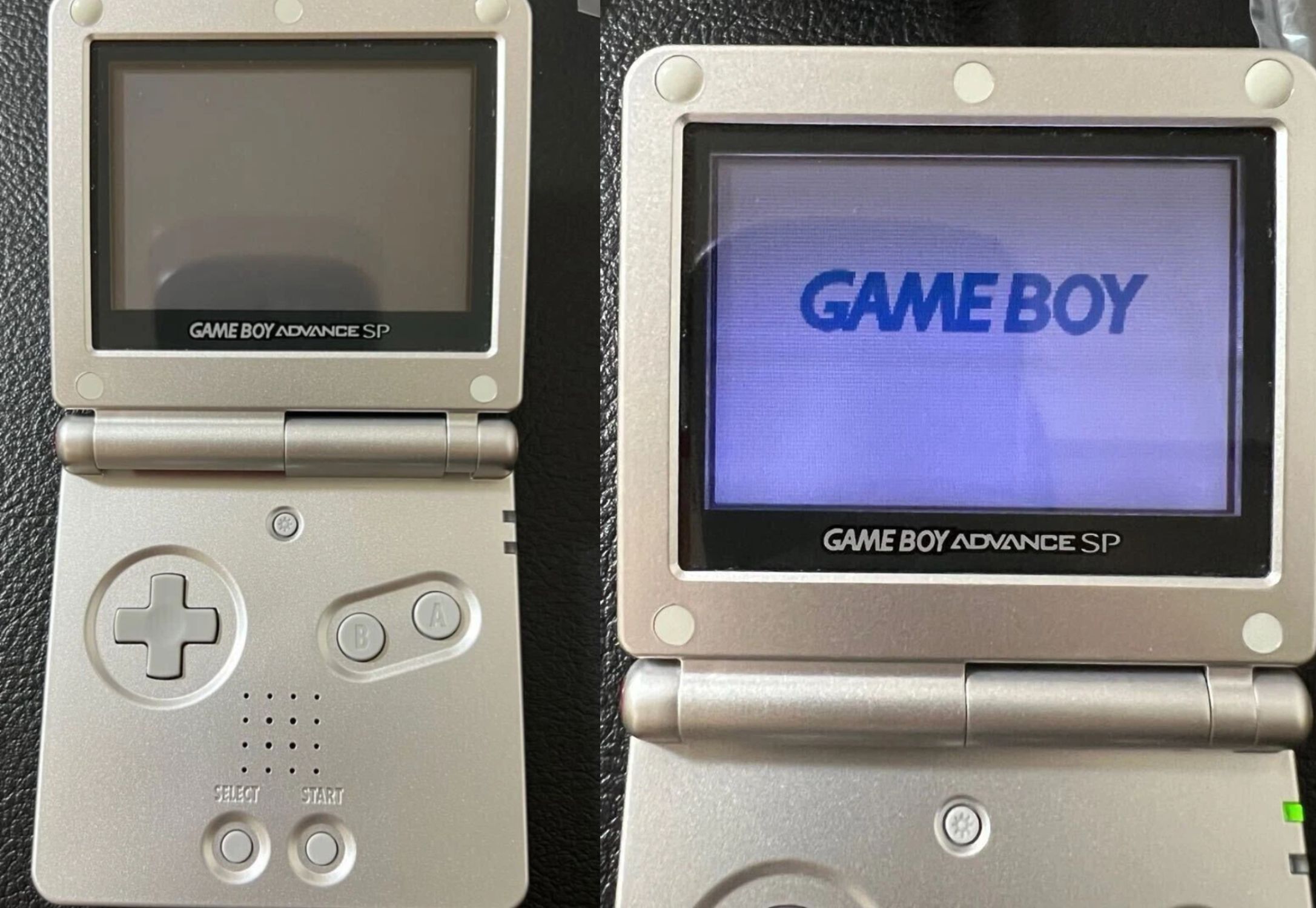 The Mario 20th anniversary edition of the Game Boy Advance SP by iQue.