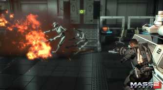 A screenshot from Mass Effect 2.