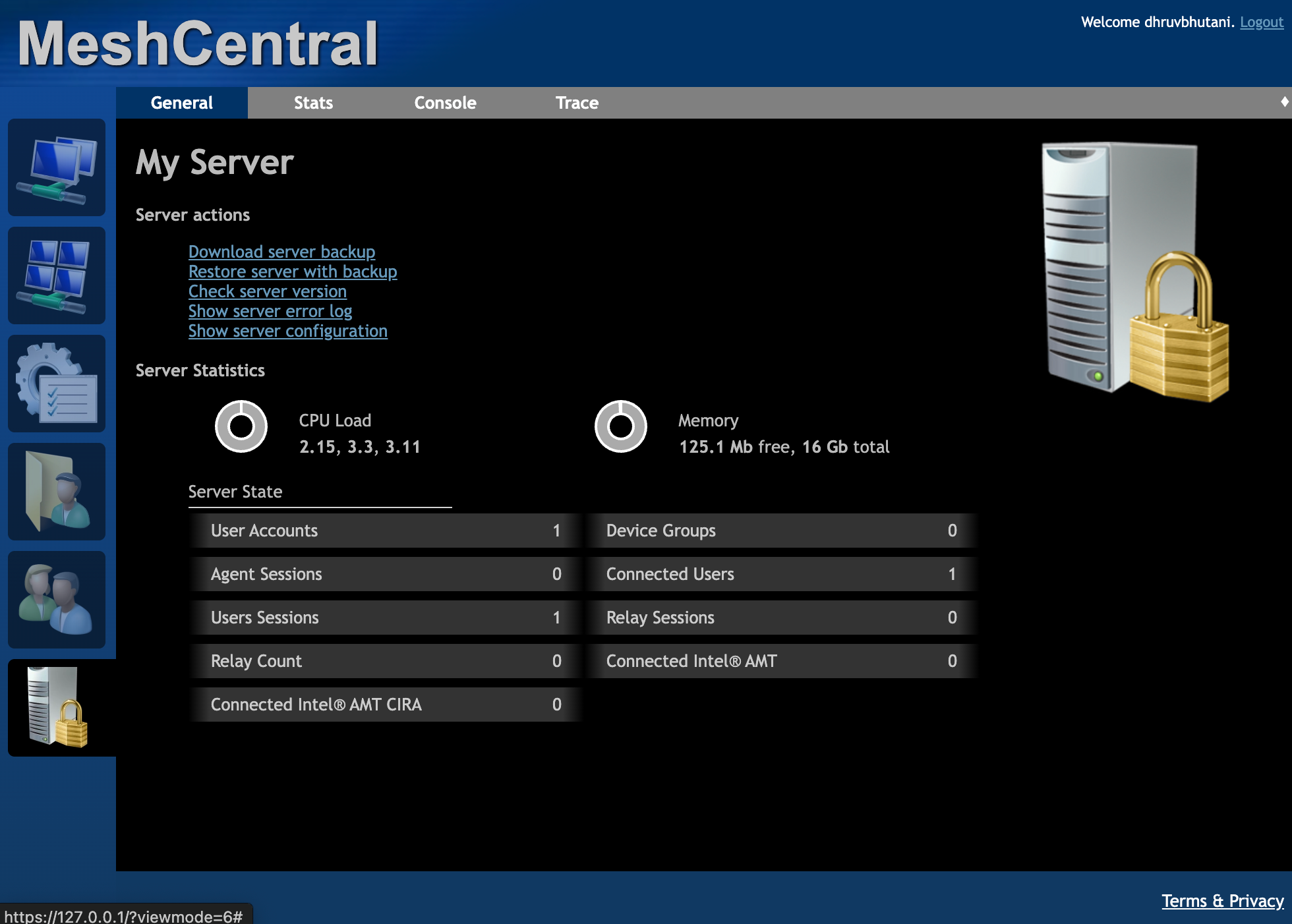 MeshCentral made managing my PC and servers easier than ever