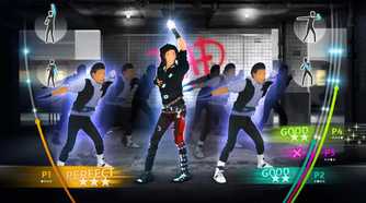 A screenshot of BAD from Michael Jackson: The Experience