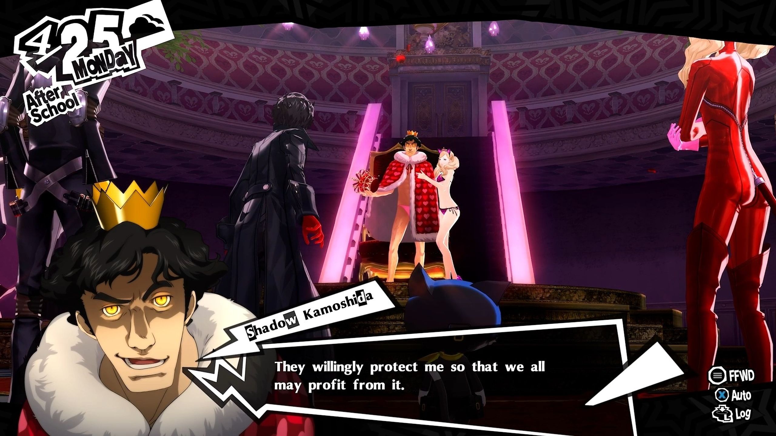 A screenshot in Persona 5 Royal.