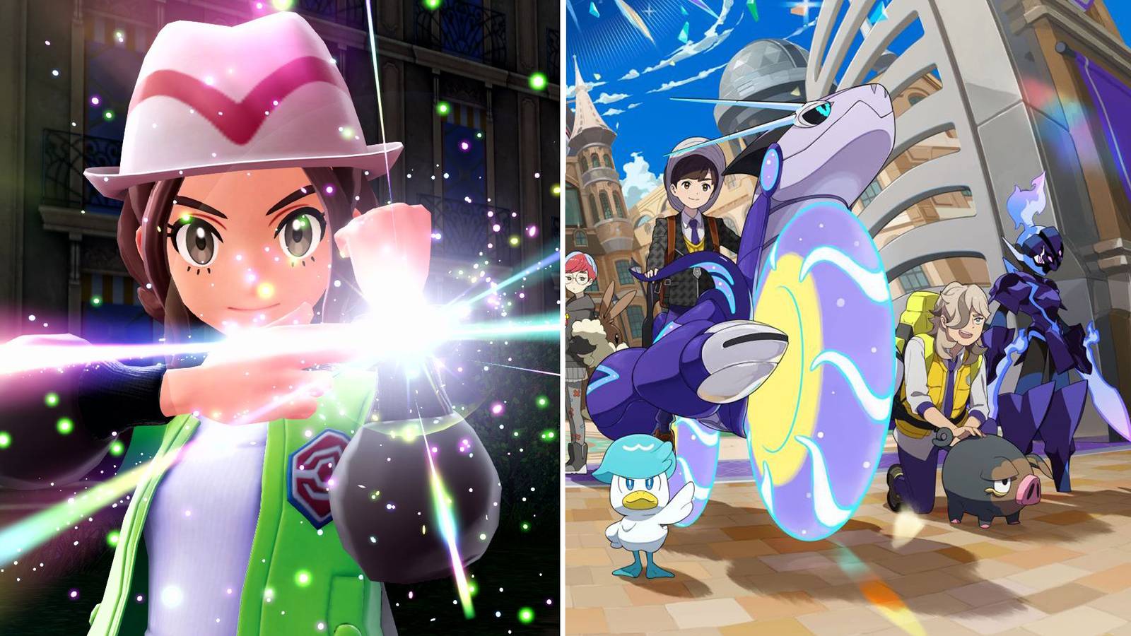 A combination of Pokémon games