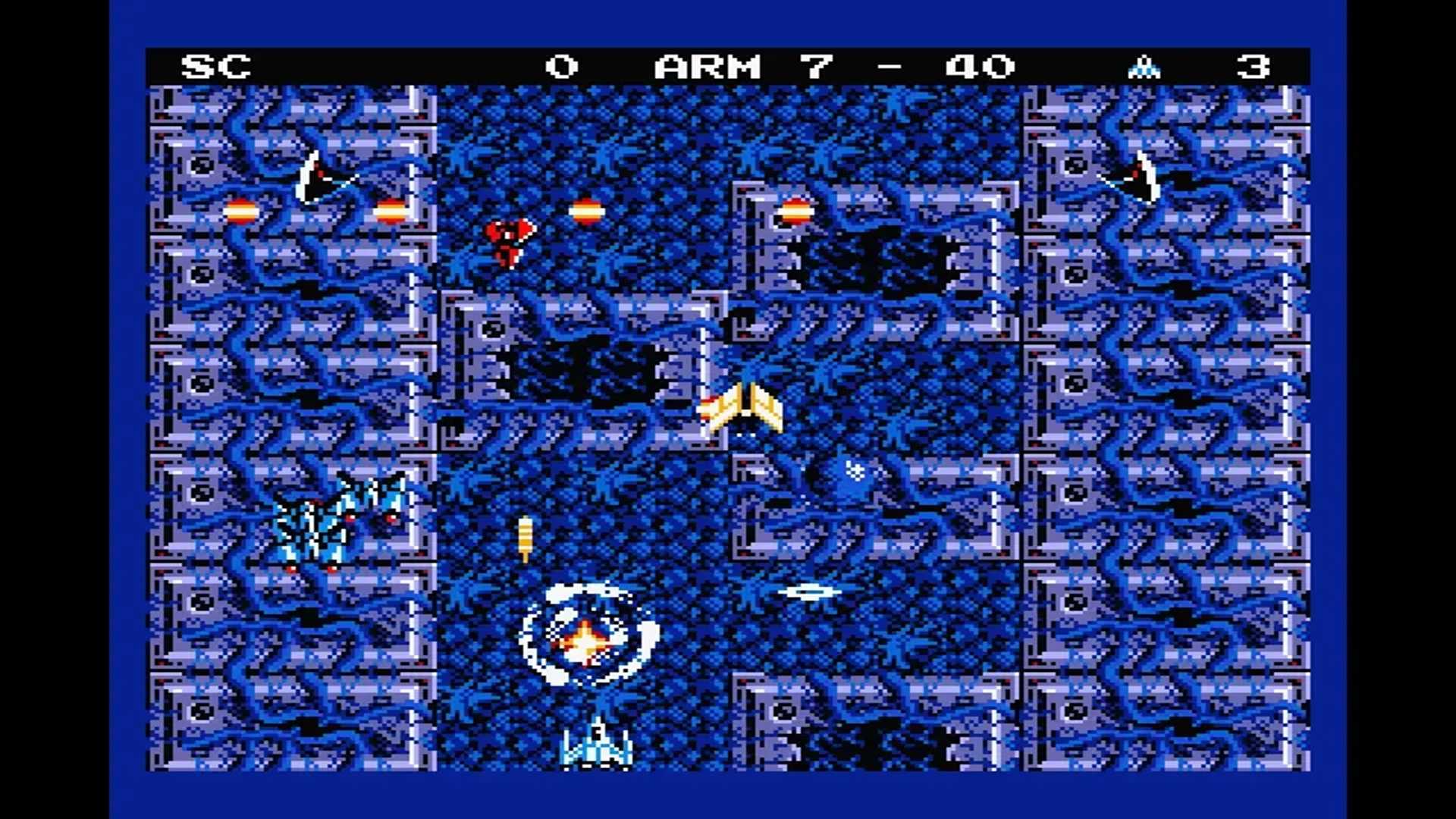 A screenshot of gameplay from Power Strike