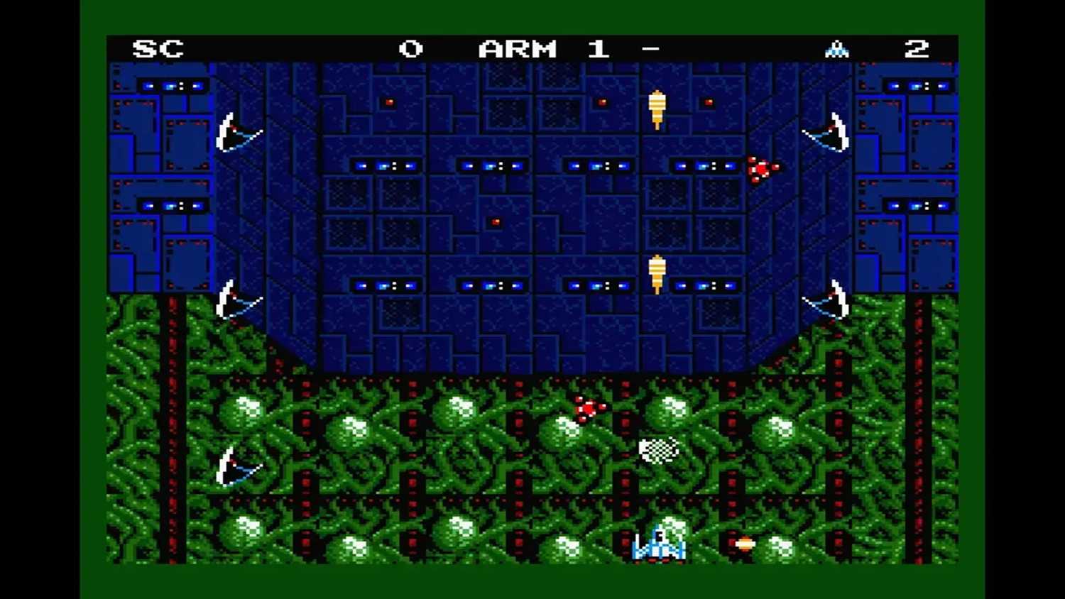 A screenshot of gameplay from Power Strike