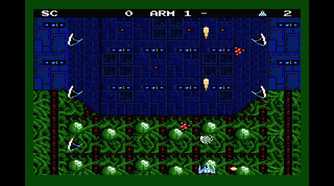 A screenshot of gameplay from Power Strike