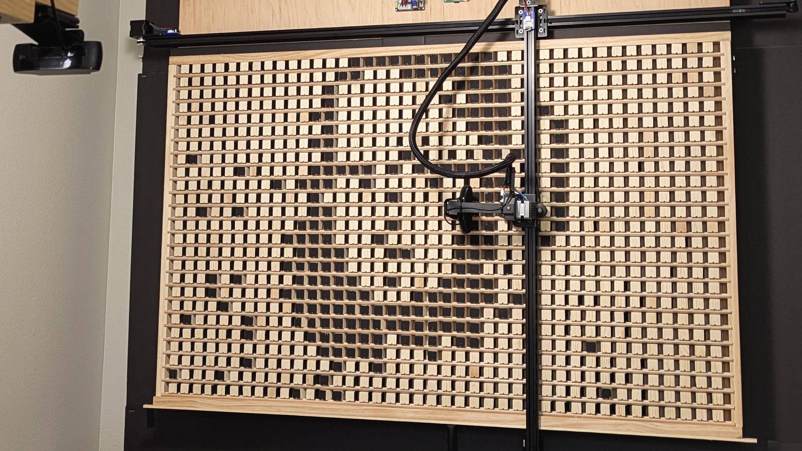 Watch a Raspberry Pi robot recreate your pixel art with wooden blocks