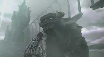 The second colossus in Shadow of the Colossus on PS2.