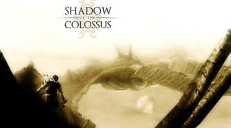 Screenshot from Shadow of the Colossus on PS2.