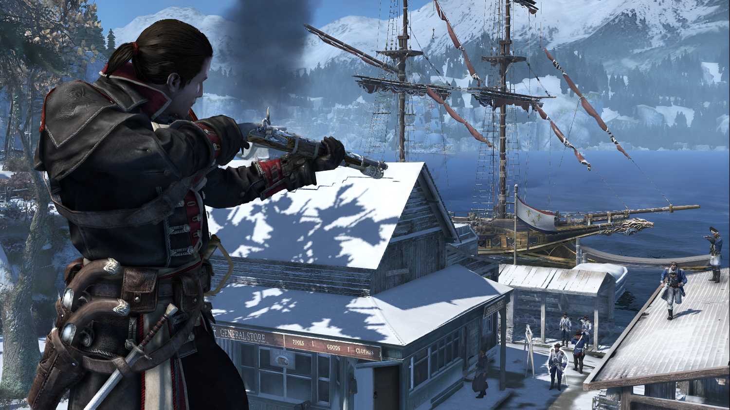 Shay Cormac in Assassin's Creed Rogue.
