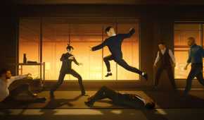 Fighting in Sifu.