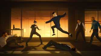 Fighting in Sifu.