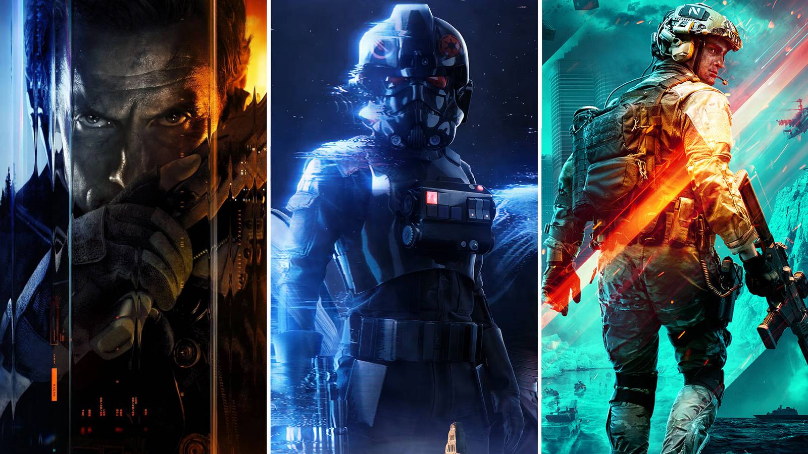 A combination of Call of Duty, Star Wars Battlefront, and Battlefield
