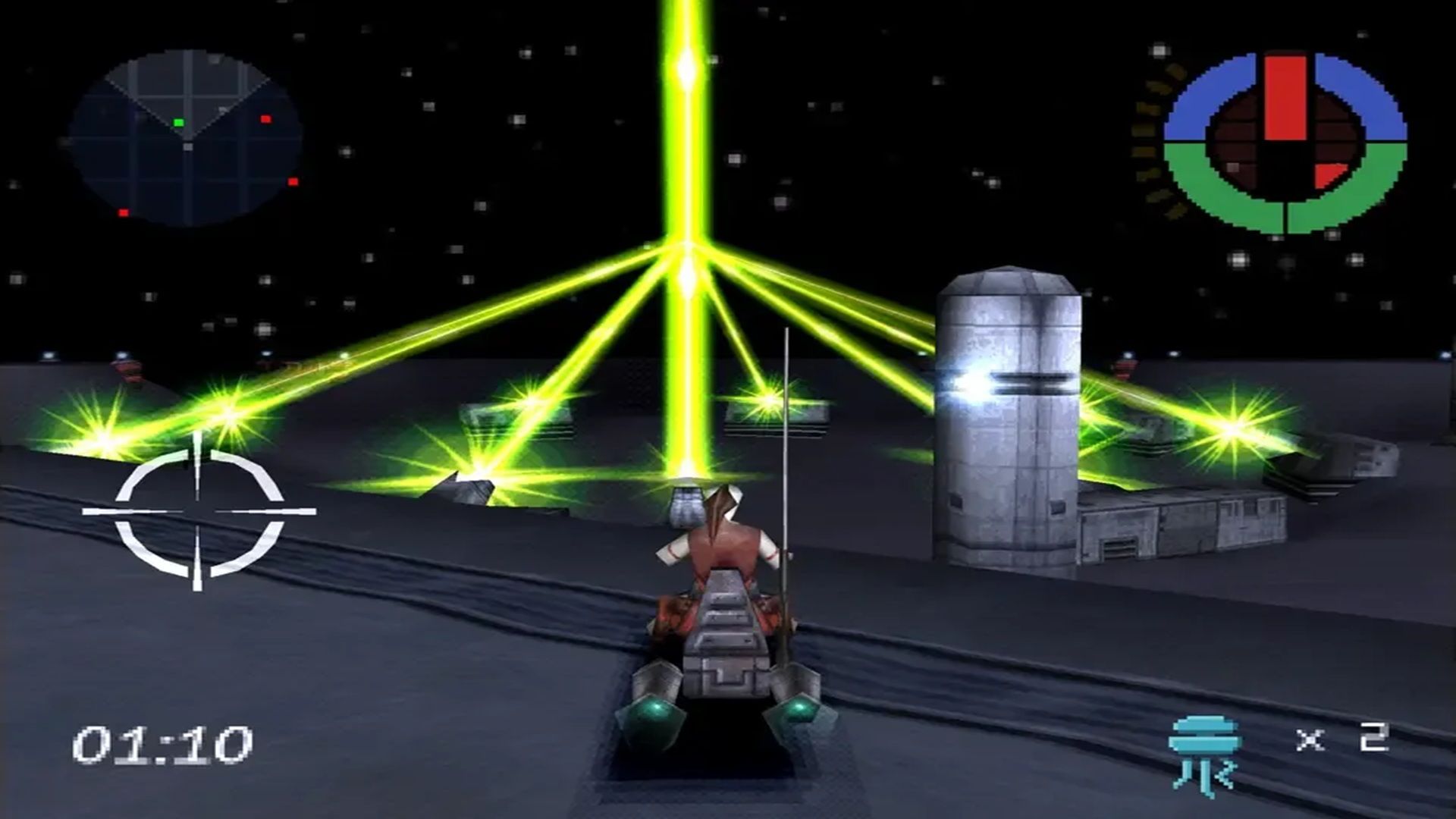 A screenshot of gameplay from Star Wars: Demolition
