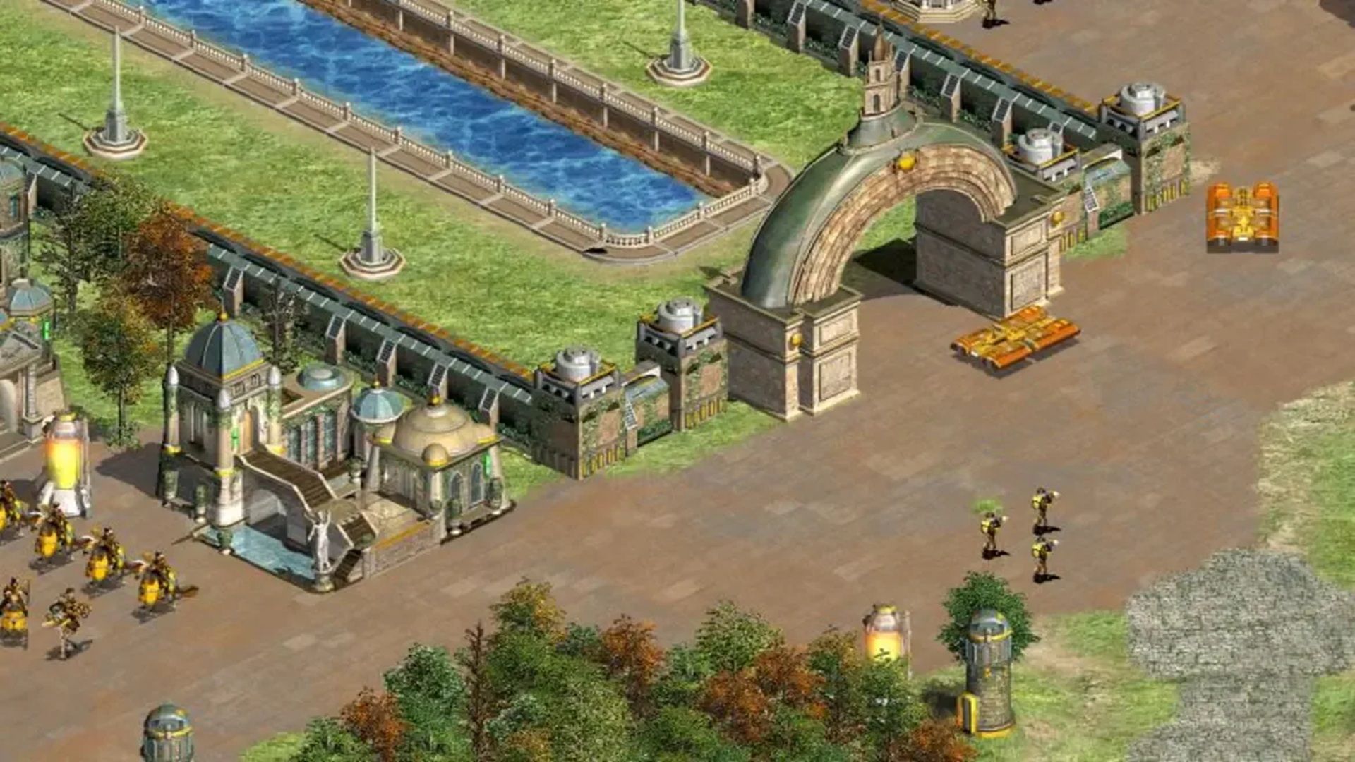 A screenshot of the CIS controlling Naboo in Star Wars: Galactic Battlegrounds