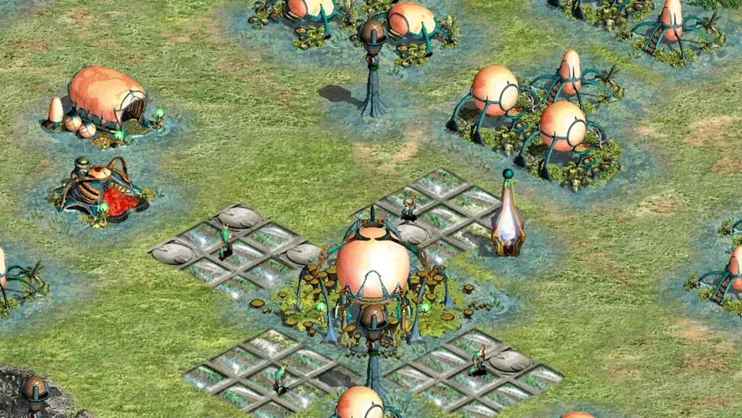 A screenshot of the planet Naboo in Star Wars: Galactic Battlegrounds