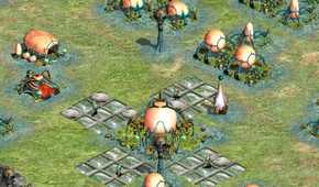A screenshot of the planet Naboo in Star Wars: Galactic Battlegrounds