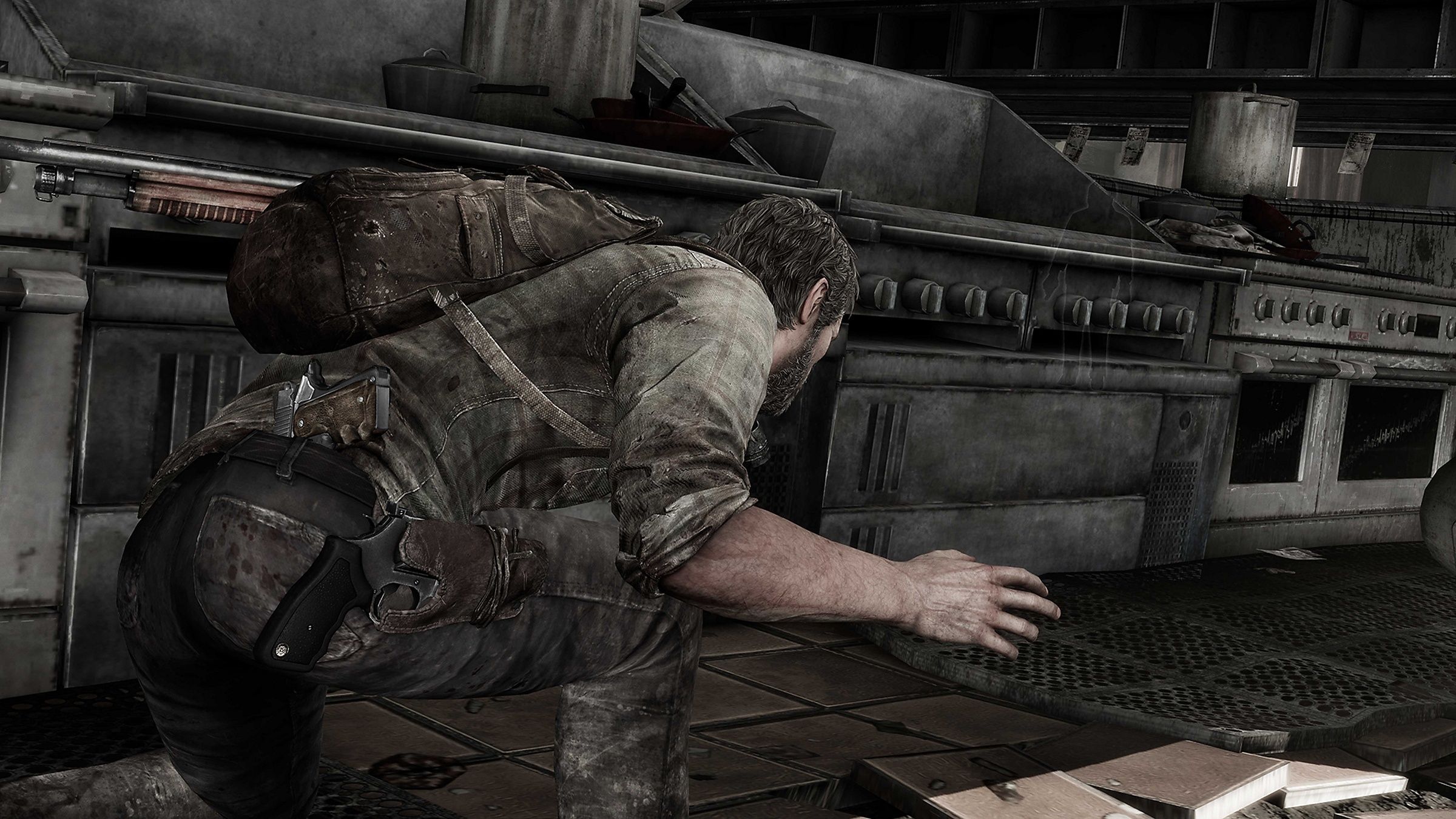 Joel in The Last of Us Remastered.