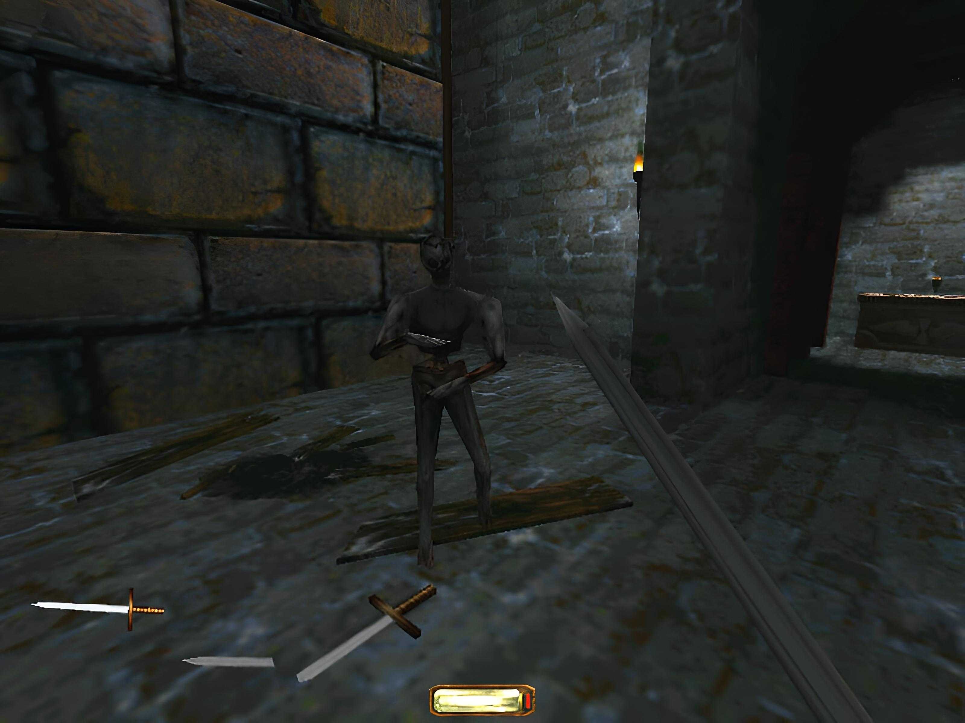 Screenshot from the game Thief: The Dark Project.