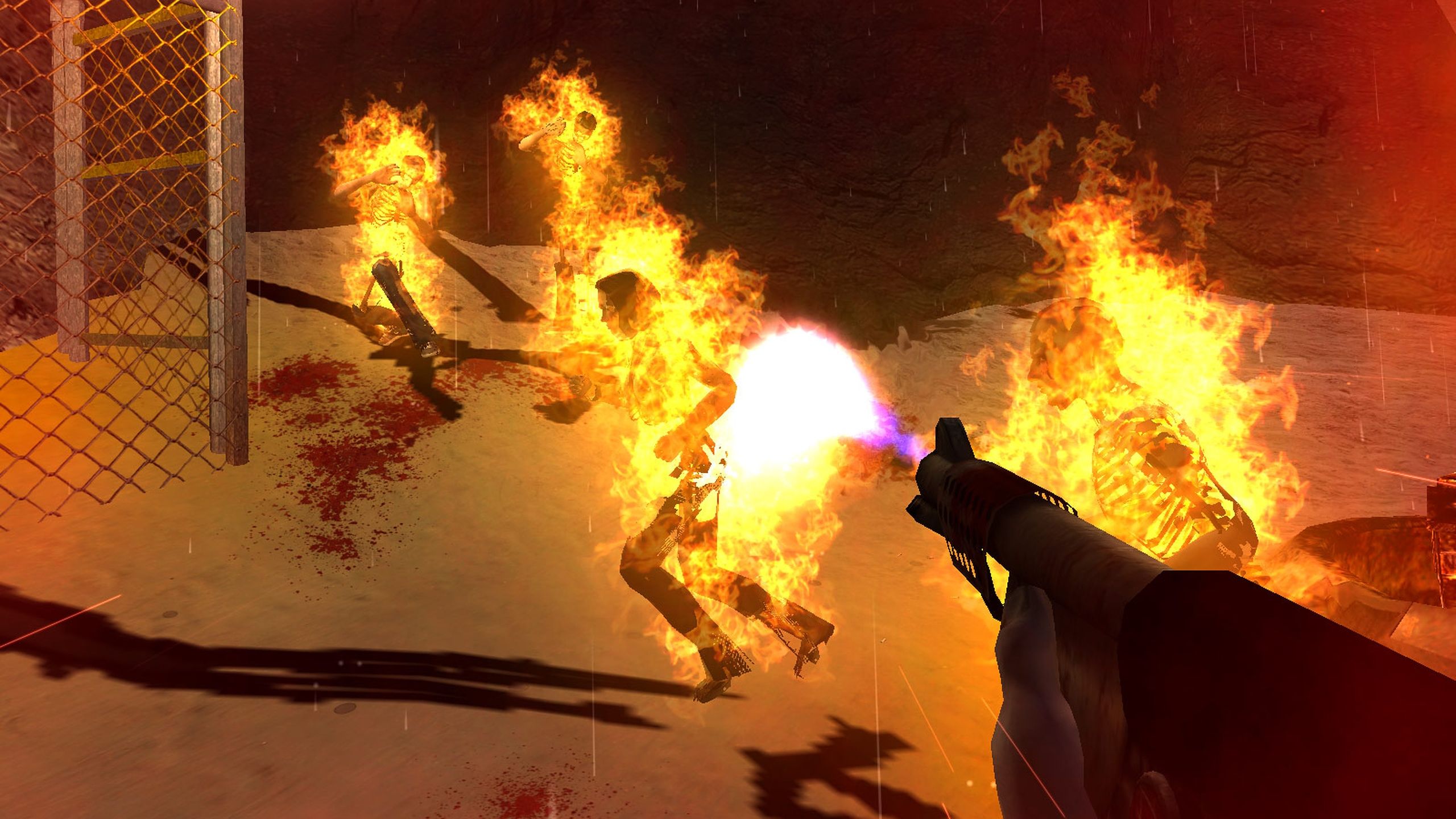 A flamethrower in Vampire: The Masquerade — Bloodlines